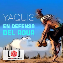 Yaquis en defensa del agua