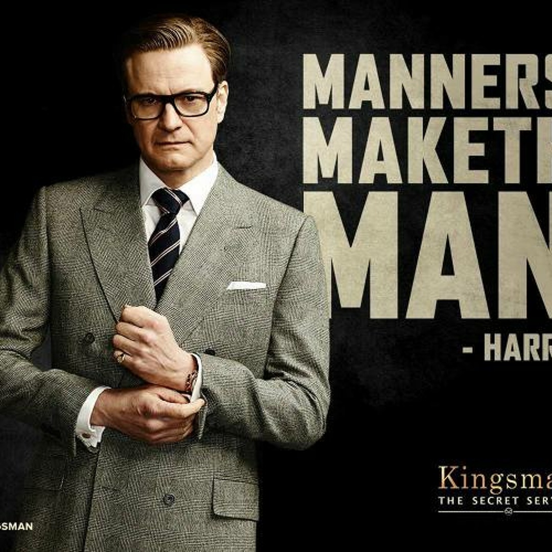 MANNERS MAKETH MAN キングスマン 金属製のポスター？ MANNERS MAKETH MAN キングスマン 金属製のポスター？ 映画見