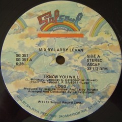 Logg_I Know You Will(Larry Levan Remix - ZZ Re - Edit Dub)