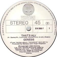 Genesis -That's All - Remix - Instrumental
