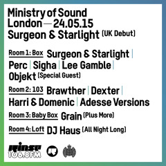 Rinse FM Podcast - J:Kenzo w/ Son of Selah - 18th May 2015