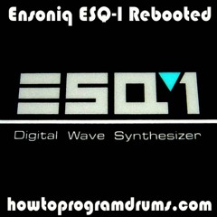 Ensoniq ESQ-1 VPC-1 CART A Resampled and Rebooted