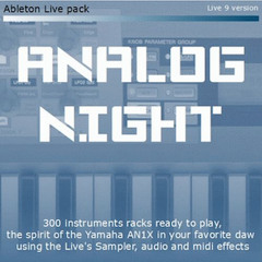 Analog Night pack for Live 9 - Demo 10
