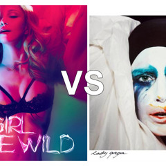 Lady Gaga VS Madonna - Applause VS Girl Gone Wild (HQ Mashup Mix)