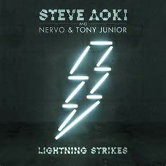 Steve Aoki Ft. Nervo  Tony Junior   Lightning Strikes (Official)