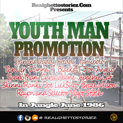 YOUTHMAN PROMOTION IN JUNGLE JUNE 1986