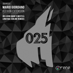 Mario Giordano - Flexion Extension (Original Mix)
