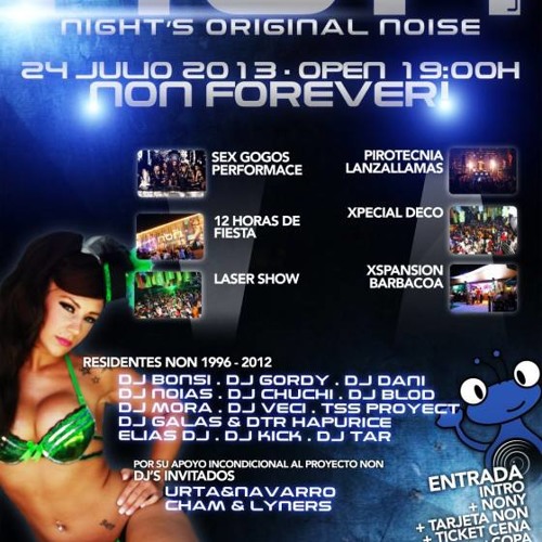 DJ GORDY - NON FOREVER - SESSION EN DIRECTO - MIERCOLES 24 DE JULIO 2013