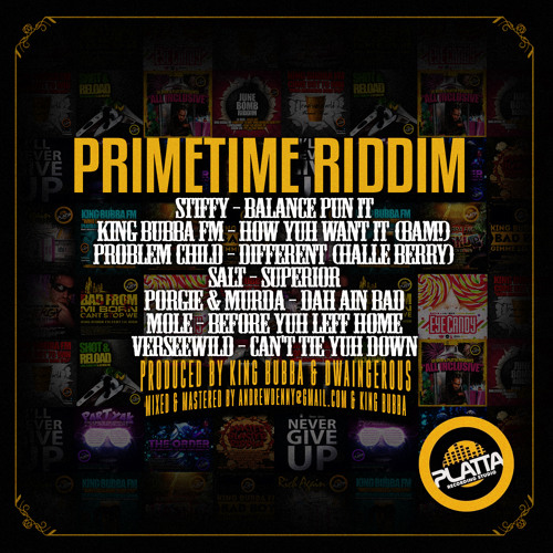 PRIMETIME RIDDIM - PORGIE & MURDA - DAH AIN BAD