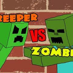 Minecraft Rap Battle - Creeper Vs. Zombie [JT Machinima And Brysi]