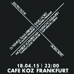 BEATS NOT BORDERS Solidarity Party 18.4. KOZ FFM
