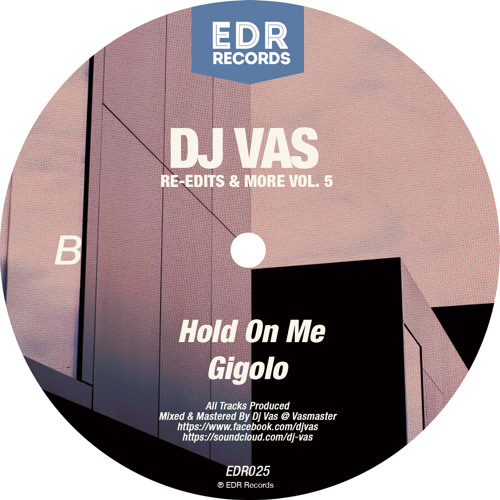Stream Hold On Me (Available as 12inch on EDR Records) by DJ VAS | Listen  online for free on SoundCloud