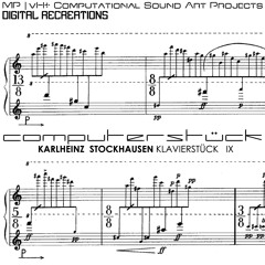 Computerstück IX (Karlheinz Stockhausen)