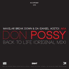 DON POSSY - BACK TO LIFE (ORIGINAL) [ER009]
