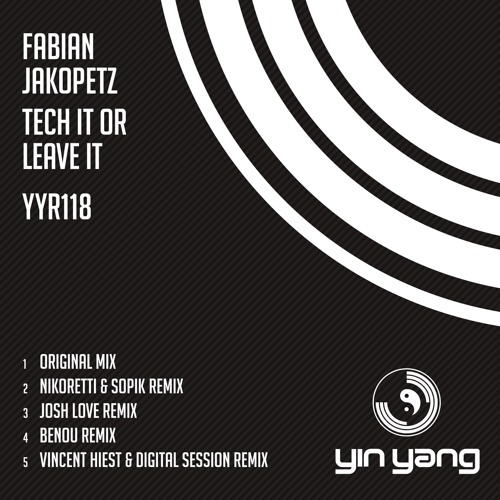 YYR118 : Fabian Jakopetz - Tech it or leave it (Benou Remix)
