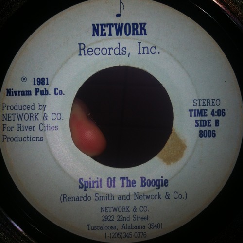 NETWORK & CO. - Spirit Of The Boogie [Network Rec Inc] 1981 7''