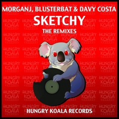 Blusterbat Ft. MorganJ & Davy Costa -  Sketchy (Neo Banell Remix)[HUNGRY KOALA]