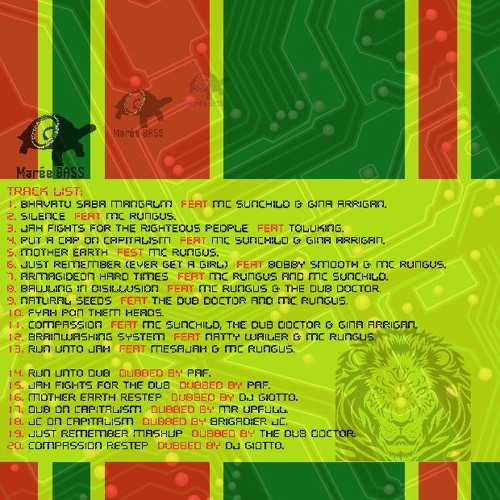 MBLP012/Urbanomix - THE DUB DOCTOR/2.Silence Feat. Mc Rungus