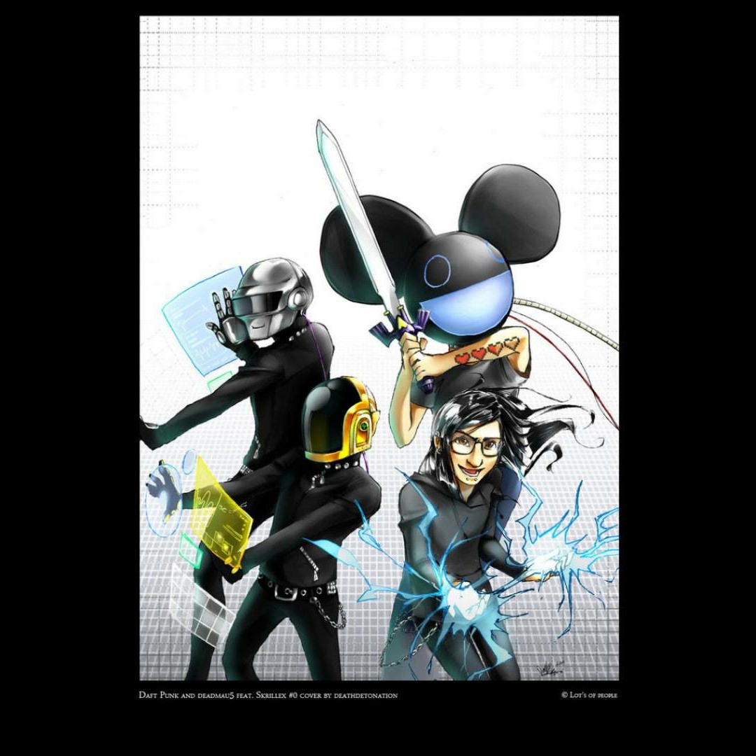 Listen to Daft Punk Vs Deadmau5 Vs Skrillex [Jael MG 1stMashup] by Anti  Hero in Mine playlist online for free on SoundCloud, image size:1080x1080