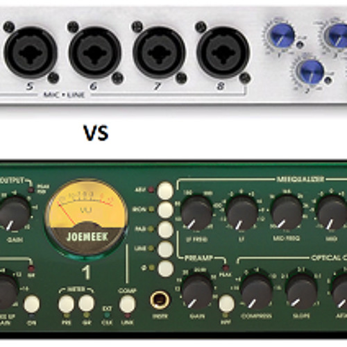 Stream egregore Listen to Joe Meek TwinQ vs PreSonus XMAX Preamps playlist online for free on