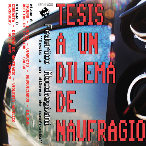 Vueltas de estación - Federico Mocchegiani - Tesis a un dilema de naufragio