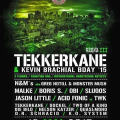 Gockel @ Fusion Münster 16.05.2015 / Tekkerkane & Kevin Brachial Bday Bash Round 3