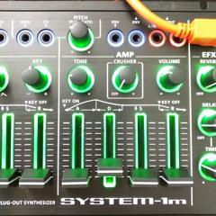 Roland System 1m sound demo