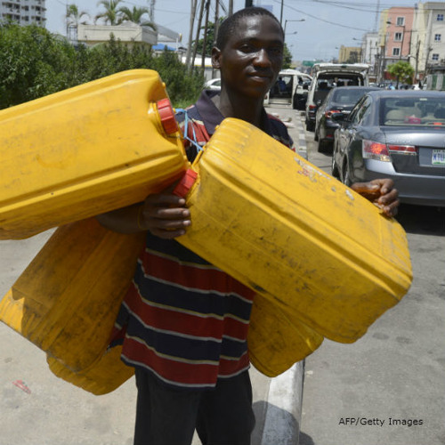 Nigerians grappling with oil shortages