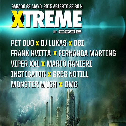 XTREME by CODE Satelite Floor @ Fabrik Madrid, Spain 23.5.2015