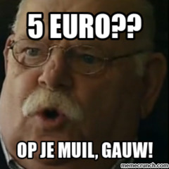 5 Euro Op Je Muil (free download)