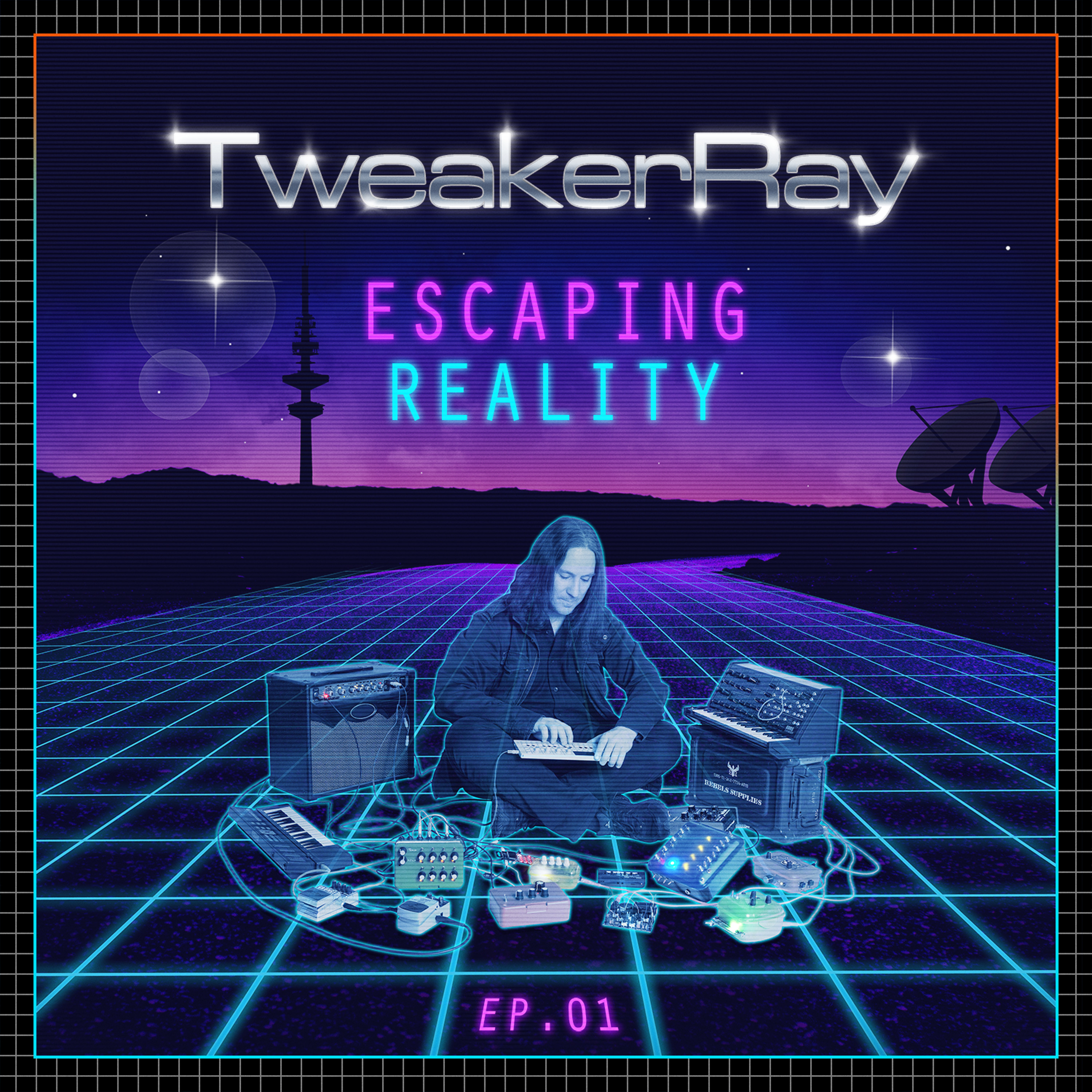 TweakerRay - Code Breaker (Instrumental Version) From the EP "Escaping Reality 01" episode artwork