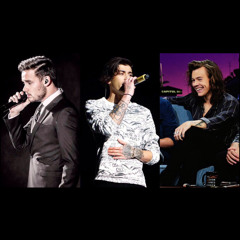 Zayn, Harry, and Liam singing Night Changes
