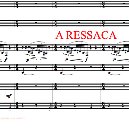 A Ressaca (Reading, Scene 1)