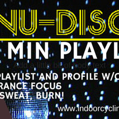 Disco Night Tonight! Indoor Cycling Playlist with Full Class Profile Design
