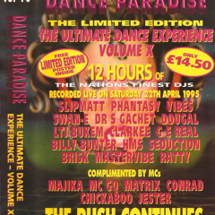 Clarkee --Dance Paradise Ultimate Dance Experience 10 - Vol X - 22 - 04 - 1995