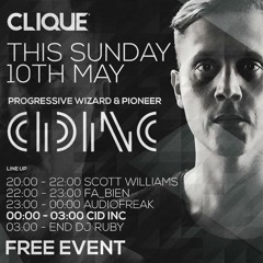 Cid Inc @ Clique, Malta (10.05.2015)