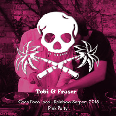 Tobi and Fraser - CocoPocoLoco - Pink party set - Rainbow 2015