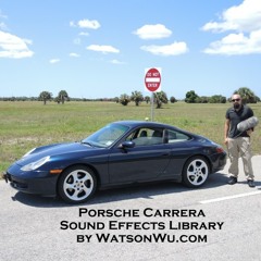 Porsche Carrera sound effects library