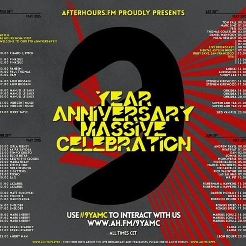 Amir Hussain - Afterhours.FM 9YAMC set