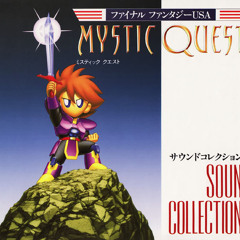 Final Fantasy Mystic Quest - Dungeon and Waterfall