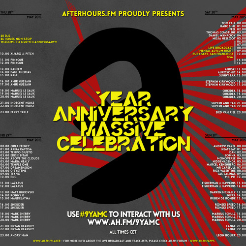 TEKNO @ 9YAMC on Afterhours.fm