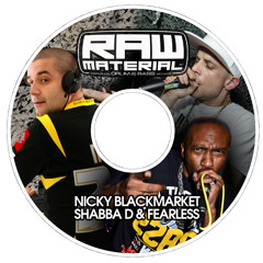 NICKY BLACKMARKET - SHABBA D & FEARLESS - LIVE AT RAW