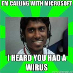 Microsoft India phone scam