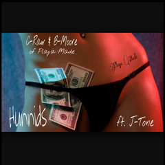 Hunnids -- C-Raw & B-Moore of Playa Made ft. J-Tone of The Piffboyz