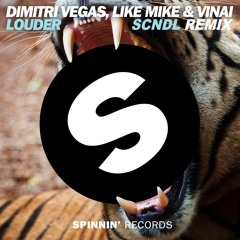 Louder (SCNDL Remix) - Dimitri Vegas And Like Mike & VINAI [FREE-DOWNLOAD]