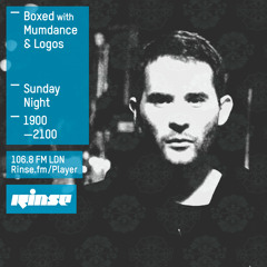 Rinse FM Podcast - Boxed w/ Logos & Mumdance - 31st May 2015