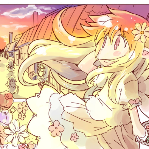 【無名戦12】街に色づく夕陽のヒカリ -celestial sprite florist-