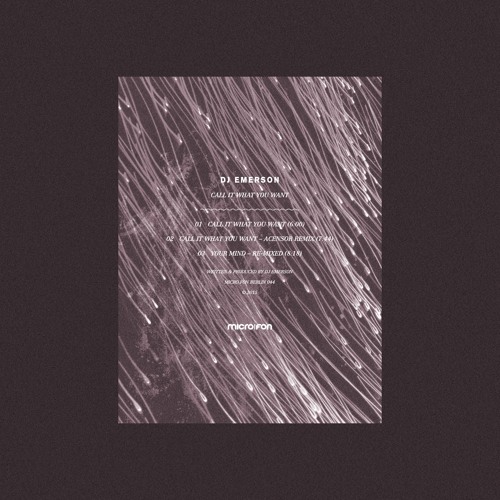 03. DJ Emerson - Your Mind (re - Mixed) - MF044