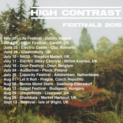 High Contrast Summer 2015 mix