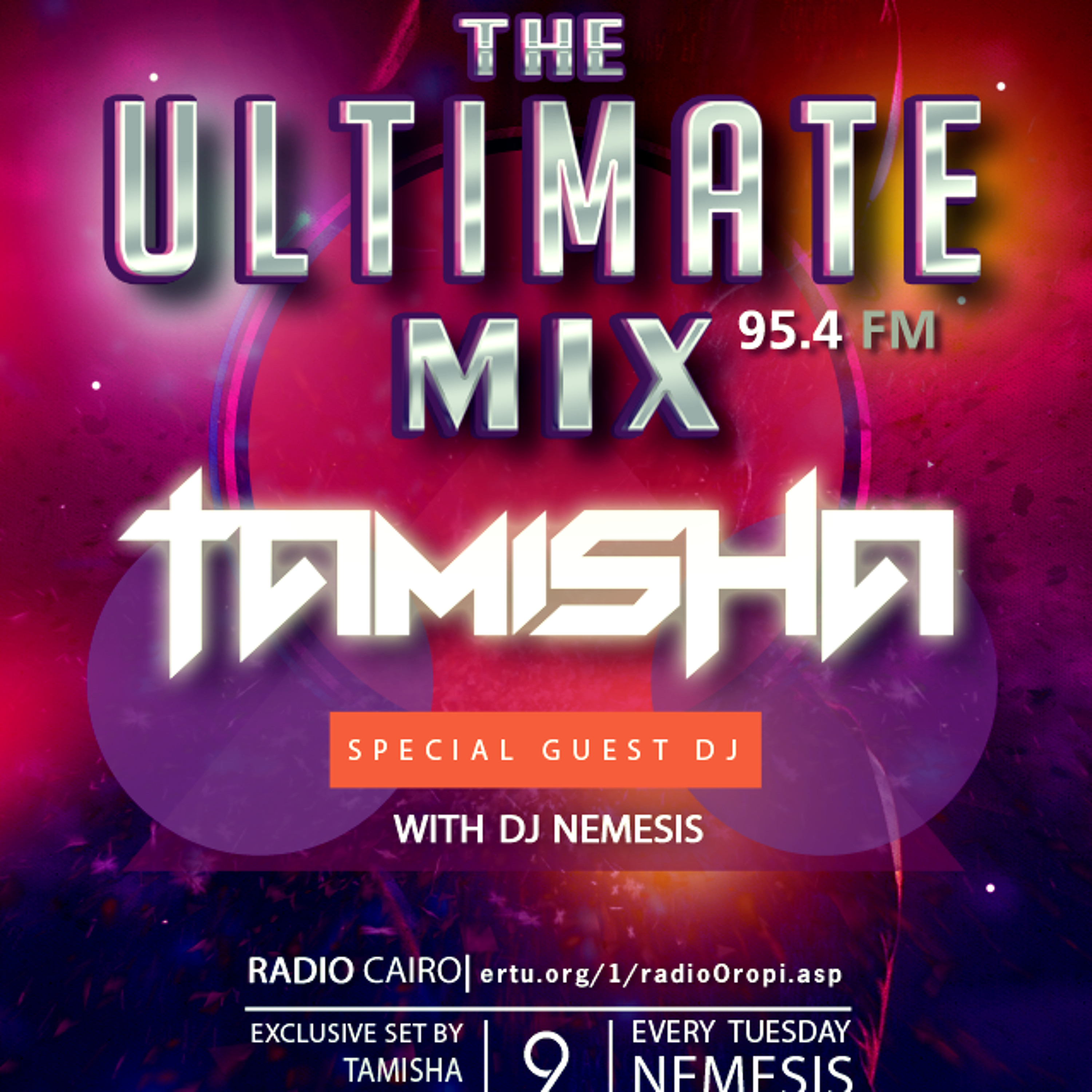 Nemesis - The Ultimate Mix Radio Show (023) 02/6/2015 (Guest Tamisha) episode artwork
